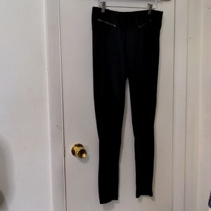 Skinny black work pants